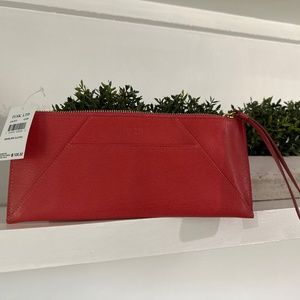 Tusk Madison Envelope Clutch (Coral)